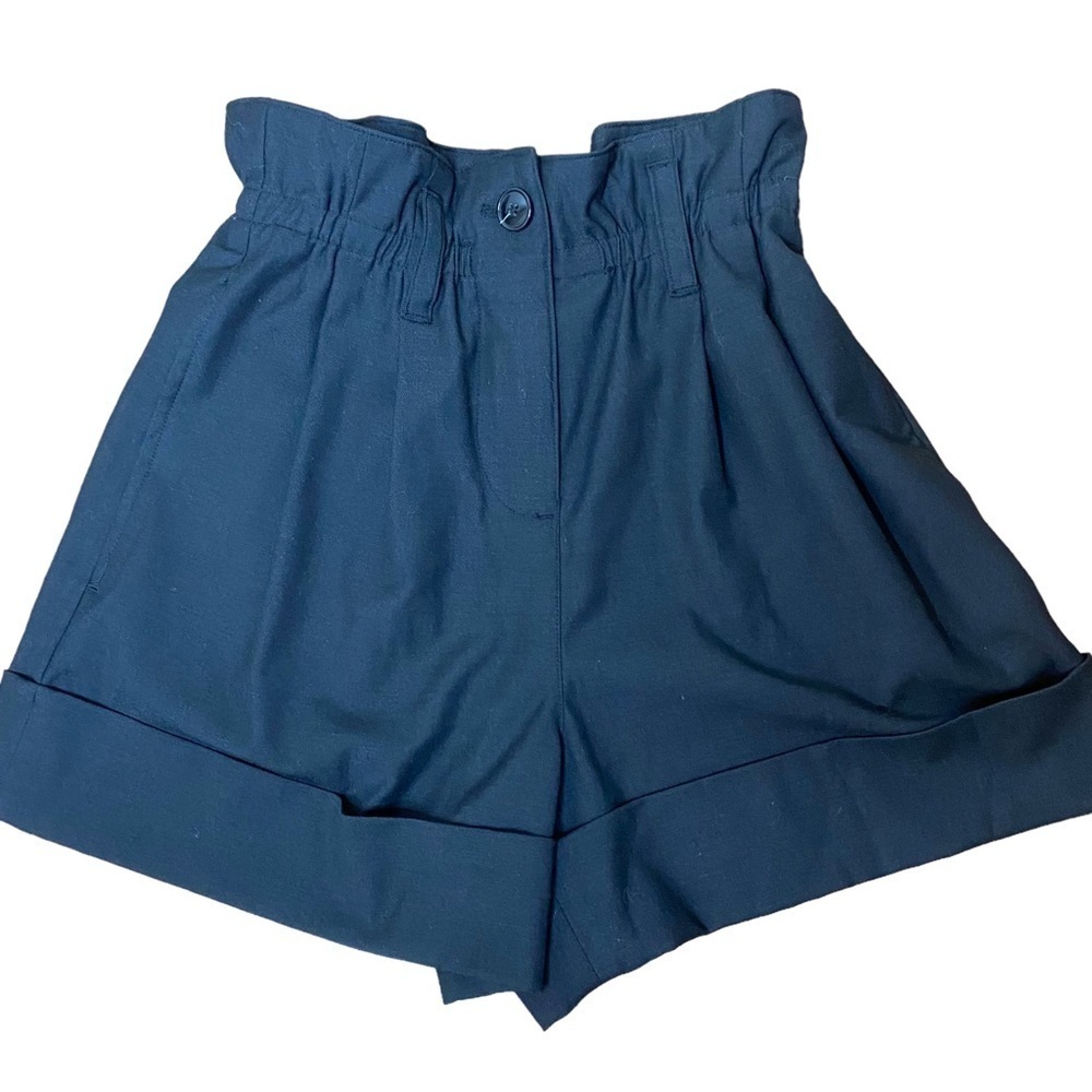 Aritzia Sunday Best Aki Short- High Waisted Paper Bag Shorts - Picture 7 of 12